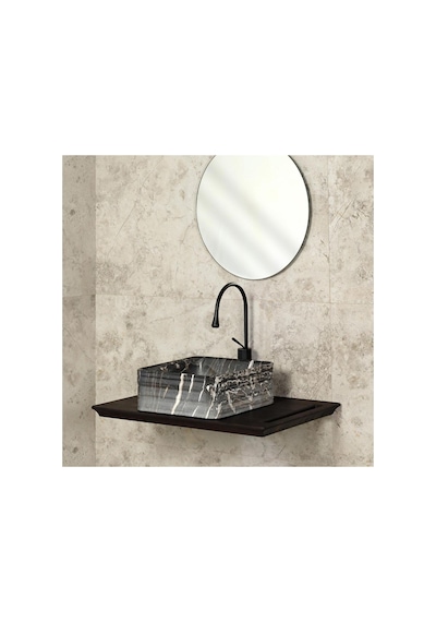 E-2105m4 Tezgah Üstü Porselen Lavabo Bej