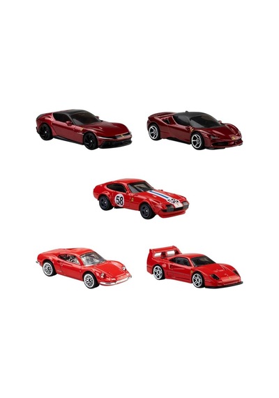 5 Parçalı Ferrari Araba Seti Jln12