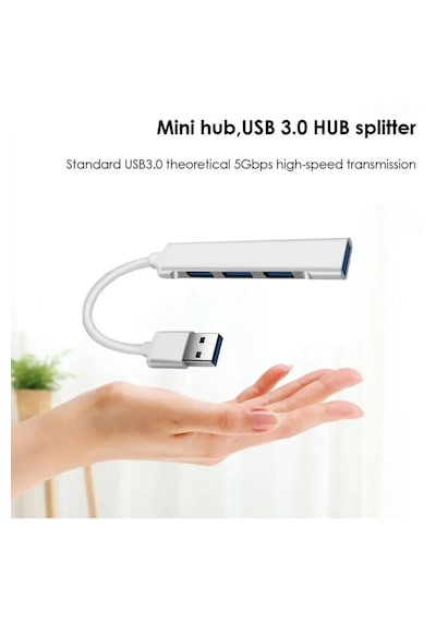 4 Port Usb 3.0 Hub Çevirici Çoğaltıcı Çoklayıcı Çoklama 4 Portlu