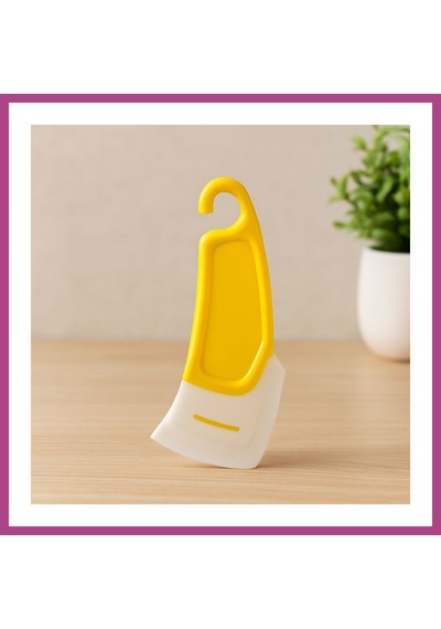 Gees Global Mini Silikon Spatula - Yağ Ve Leke Kazıyıcı Plastik Saplı Gbzs Çok Renkli