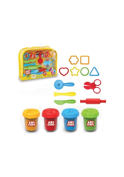 Geometrik Çantalı Hamur Set