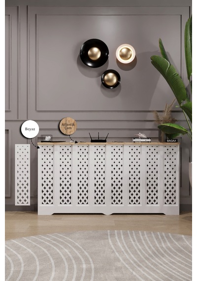 Petek Kaplama Modern Radyatör Kapatma Ünitesi Ön Panel Mdf Tasarım İç Ölçü 156 Cm Dış Ölçü 160 Cm Petek 156 Beyaz Üstü Çam D11 Petek Kaplama Modern Radyatör Kapatma Ünitesi Ön Panel Mdf Tasarım İç Ölçü 156 Cm Dış Ölçü 160 Cm Petek 156 Beyaz Üstü Çam D11