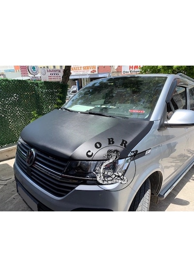 Volkswagen Transporter T7 2016-2021 Karbon Desen Kaput Maskesi