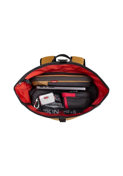 Skinarma Jager Serisi Naylon Scout Sırt Çantası Laptop Ve Aksesuar Bölmeli Kahverengi Kahverengi