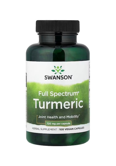 Swanson Vitamins Full Turmeric & Curcumin Antioxidants 720 Mg 100 Vegan Caps