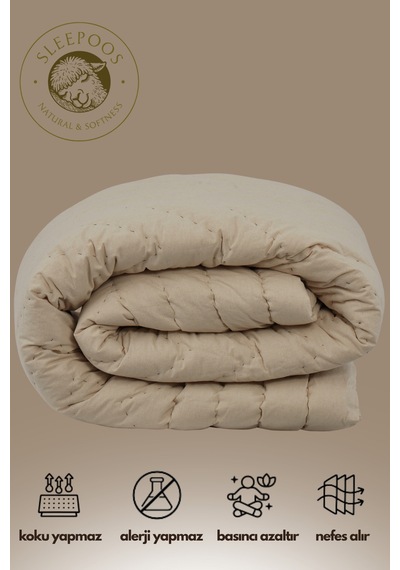 Sleepoos El Yapımı Yün Yorgan