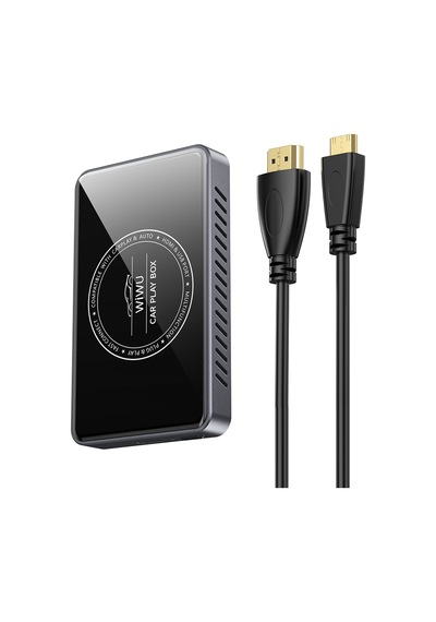 Wiwu Wi-cp004 Hdmı Girişli Bölünmüş Ekran Özellikli Carplay Wireless Adaptör Dual Wifi 2.0 Siyah Diğer