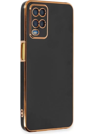 Newface Oppo A54 4g Kılıf Volet Silikon - Siyah