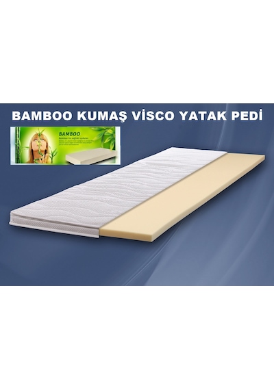 Babyhopeankara Visco Yatak Pedi Bamboo Kumaş Yatak Pedi Visco Ped Yatak