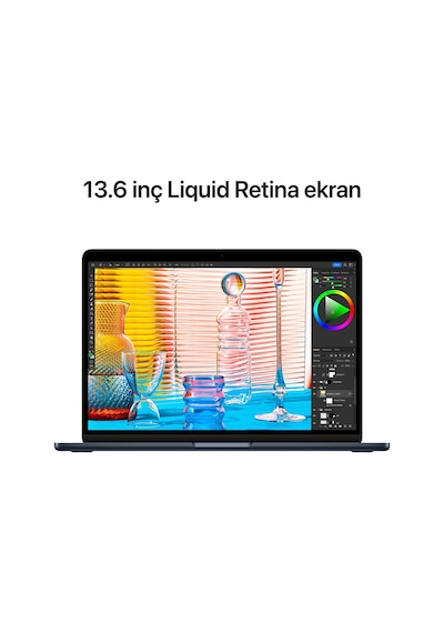 Apple MacBook Air MC7X4TU/A Apple M2 8C CPU 8C GPU 16 GB 256 GB SSD 13.6" MacOS Dizüstü Bilgisayar