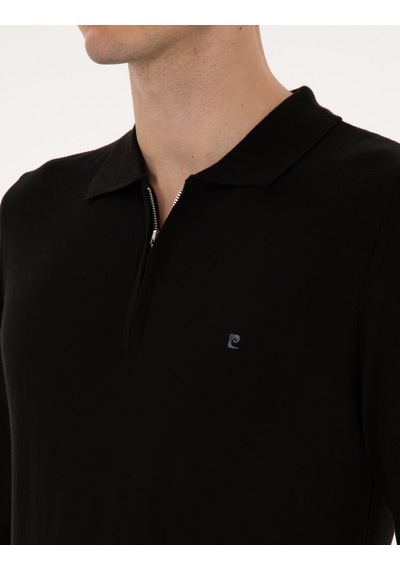 Pierre Cardin Erkek Siyah Kazak /triko 50314191-vr046 Siyah