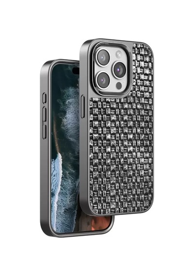 Venco Apple iPhone Uyumlu 15 Pro Max Brand - Kapak - Gümüş