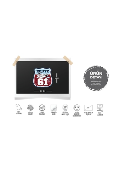 Rou94 Ozel Seri Route Trabzon 61 Sticker