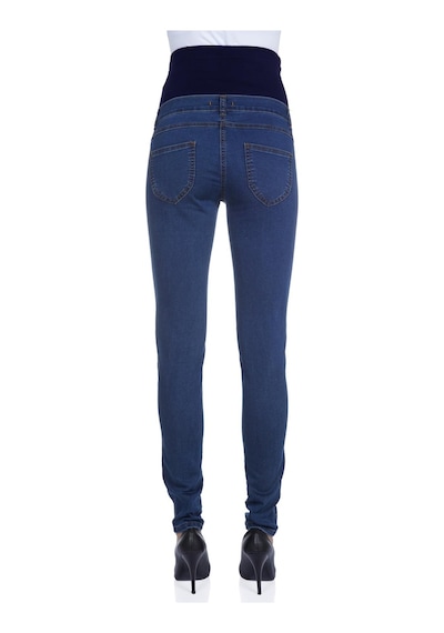Luvmabelly Myra6005 Beli Ayarlanabilir Hamile Kot Pantolonu -lacivert-lacivert