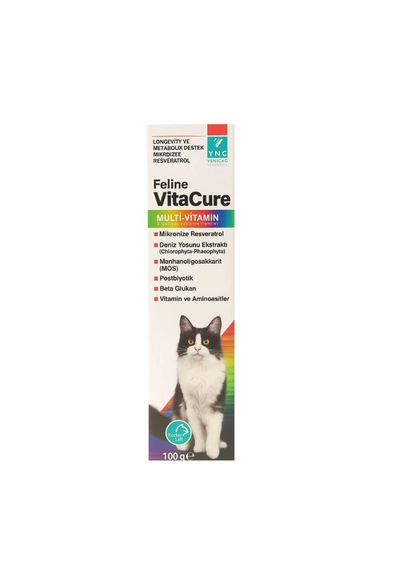 Ync Feline Vitacure Kedi Multi Vitamin Pasta 100g