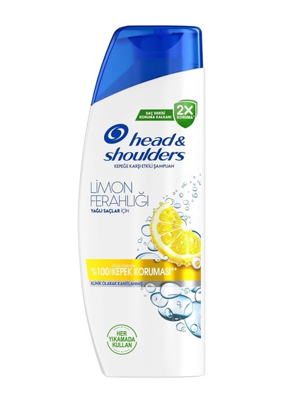 Head & Shoulders Şampuan Limon Ferahlığı 1in1 330 Ml - 8 Adet Tarı