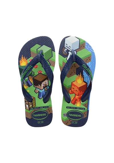 Crocs Havaıanas Kids Minecraft Çocuk Terlik 4145125 Lacivert