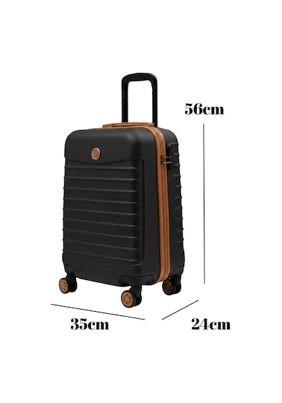 Kabin Boy Valiz 4x2 Teker Siyah-taba 1168 Siyah - Taba