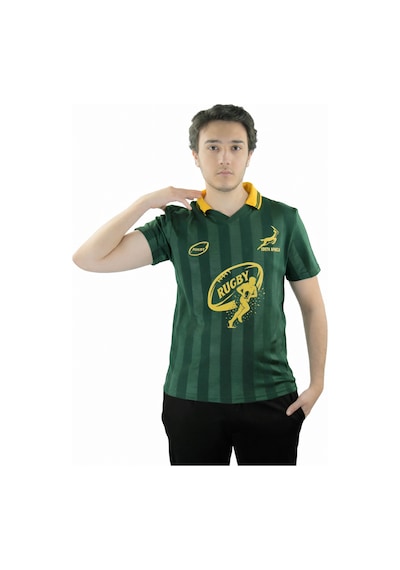 Urbantrendstore Rugby Tasarımlı Günlük Rahat Kullanım Casual Tişört Yeşil Uzun Kol Urbantrendstore Rugby Tasarımlı Günlük Rahat Kullanım Casual Tişört Yeşil Uzun Kol