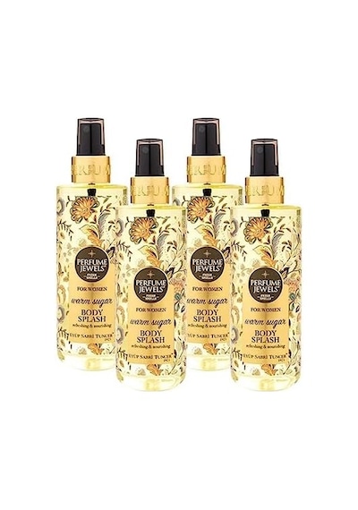 Pj Body Splash Warm Sugar 250 Ml X 4