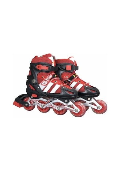 Pasifik Işıklı Çocuk Pateni - Ayarlanabilir Işıklı Paten 30-33 Kırmızı