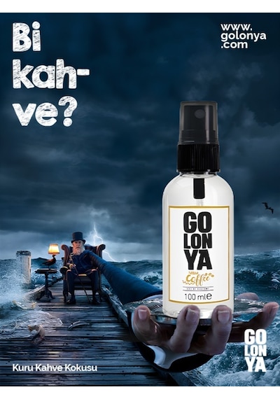 Golonya Kuru Kahve Kokulu Sprey Kolonya 100 ML