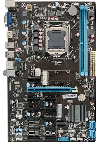 Esonic B250-BTC Gladiator Intel B250 2400 MHz DDR4 Soket 1151 ATX Anakart