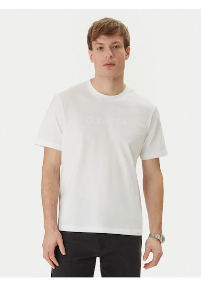 Calvin Klein Lv04lf811gyaf 20s Eu Wholesale Sportswear Grap Erkek Tişört Beyaz
