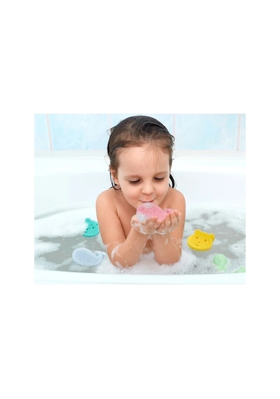 Babyjem Yumuşak Bebek Banyo Yıkama Süngeri 4 Adet