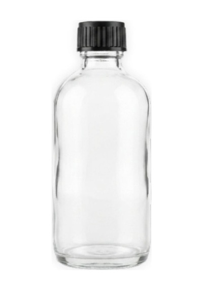 Şeffaf Cam Şişe 50 Ml 18 Mm