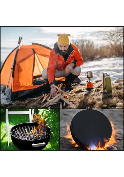 Hermit Doğa Dostu Ateş Yakma Tableti 3 Lü Paket Doğa Dostu & Pratik Bej