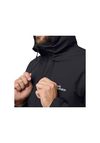 Jack Wolfskın Jack Wolfskin Wisper Ins Erkek Siyah Outdoor Ceketi 6000 Siyah