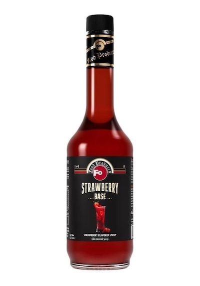Fo Çilek Aromalı Kokteyl Şurup - Baz 700 Ml