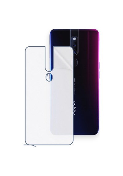 Schitec Oppo F11 Pro Uyumlu Arka Yüzey Hidrojel Koruyucu Film