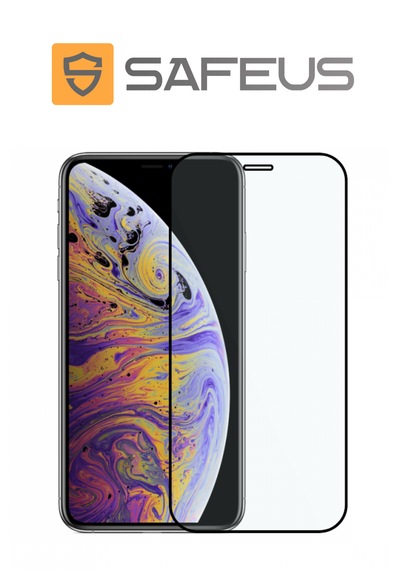 Safeus Tam Kaplayan Parmak İzi Bırakmayan Safir Ekran Koruyucu Cam , Apple Uyumlu iPhone Xs İle