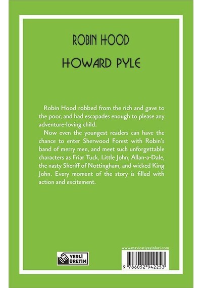 Robin Hood Stage 1 - Howard Pyle - Mavi Çatı Yayınları