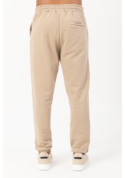 Maraton Sportswear Oversize Erkek Lastik Paça Basic Açık Vizon Eşofman Altı 22384-açık Vizon Açık Vizon