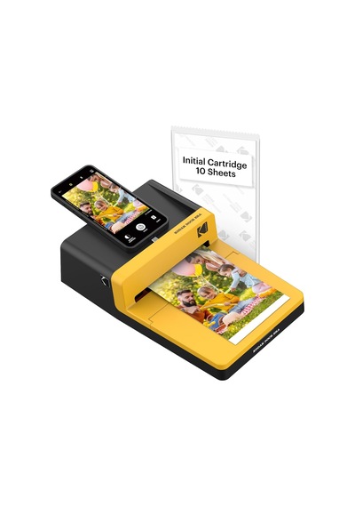 Dock Era 4pass Mobil Fotoğraf Yazıcı 10x15 Cm Bluetooth Bağlantılı, 10 Adet Fotoğraf, Retro Tasarım