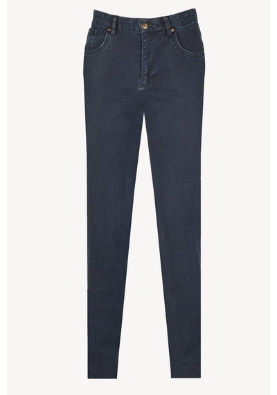 Ysf Erkek Koyu Mavi Kot Regular Fit Pantolon