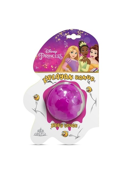 Disney Princess Zıplayan Hamur 30 G Açık Mor-red Castle Zdb-37