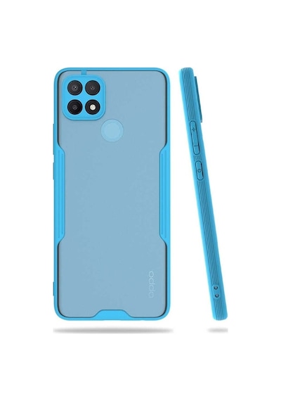 Oppo A15 Kilif Kamera Korumali Colorful Kapak 502111032