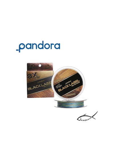 Pandora 8x Label 150m Multicolor İp Misina 0.14 mm
