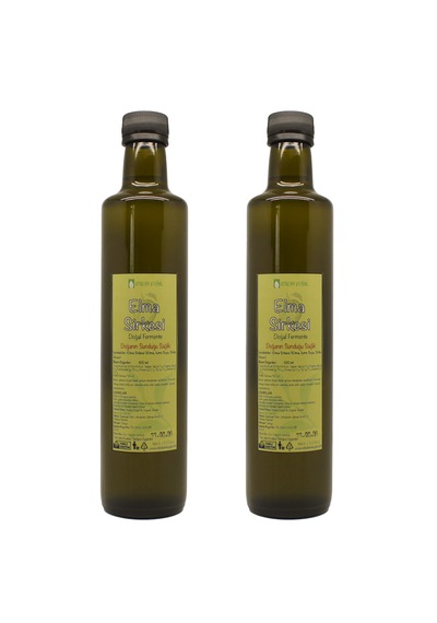 Atadan Doğal Ev Yapımı Elma Sirkesi Cam 2 x 500 ML