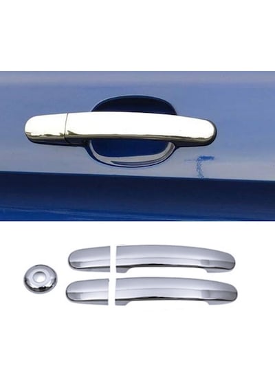Ford Transit 2014 Ve Üzeri Krom Kapı Kolu 2 Kapı P.çelik