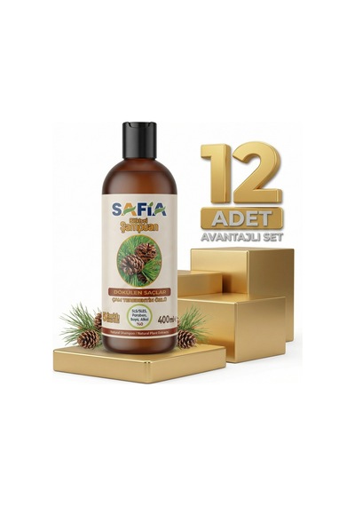 Safia Saç Dökülmesine Karşı Şampuan 12x400 Ml