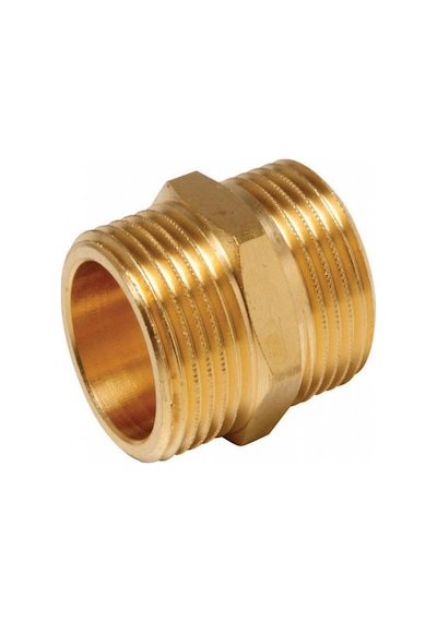 Pnömatik Pirinç Nipel 1/8"