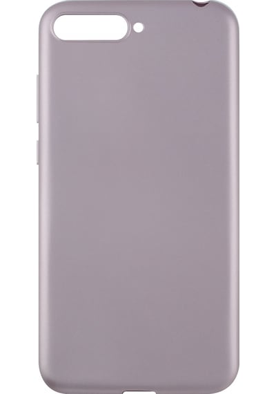 Nettech Huawei Y6 2018 Uyumlu Suide Arka Koruma Kılıf - Mürdüm Mürdüm