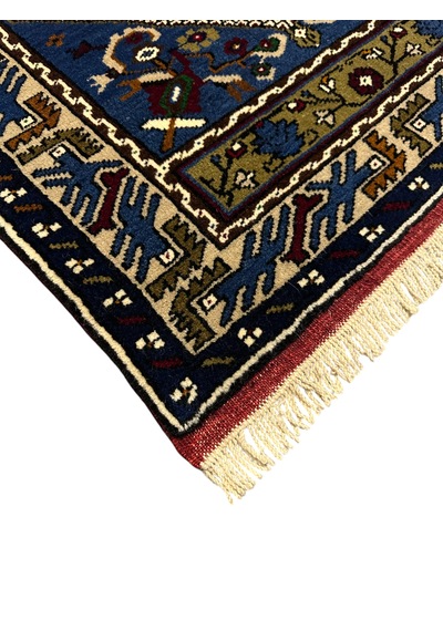 El Dokuma Sıfır Yahyalı Halısı 78x130 Kök Boya Yün Küçük Halı El Dokuma Sıfır Yahyalı Halısı 78x130 Kök Boya Yün Küçük Halı