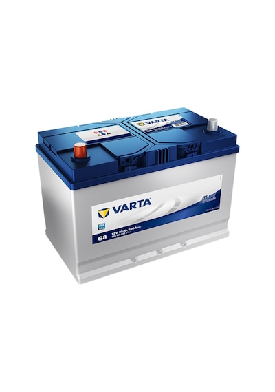 Varta Akü 12V 95 Ah Amper 830A Blue G8(Ters Kutup) / 532012524