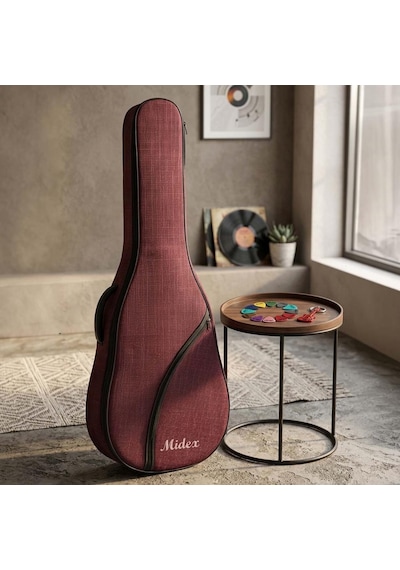 Midex Cs-89rd Özel Tasarım Softcase Klasik Gitar Çantası Gigbag Kılıf 101 Cm